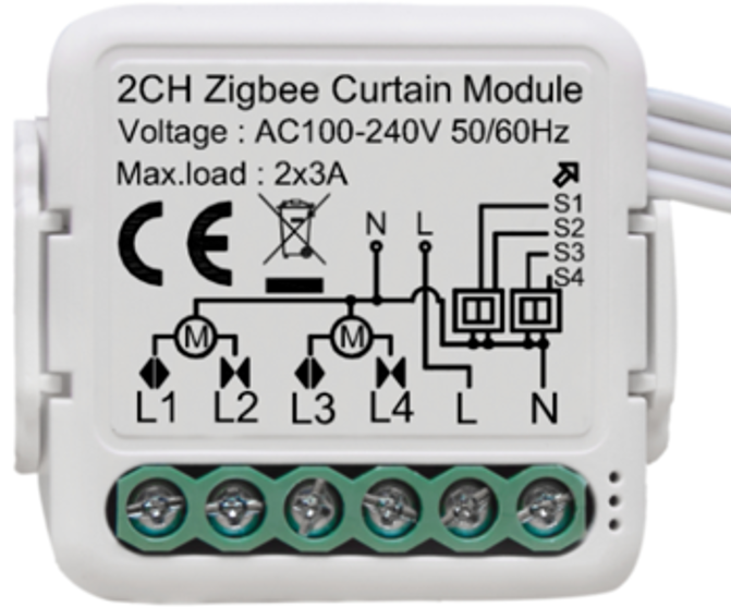 2G ZIGBEE CURTAIN RELAY